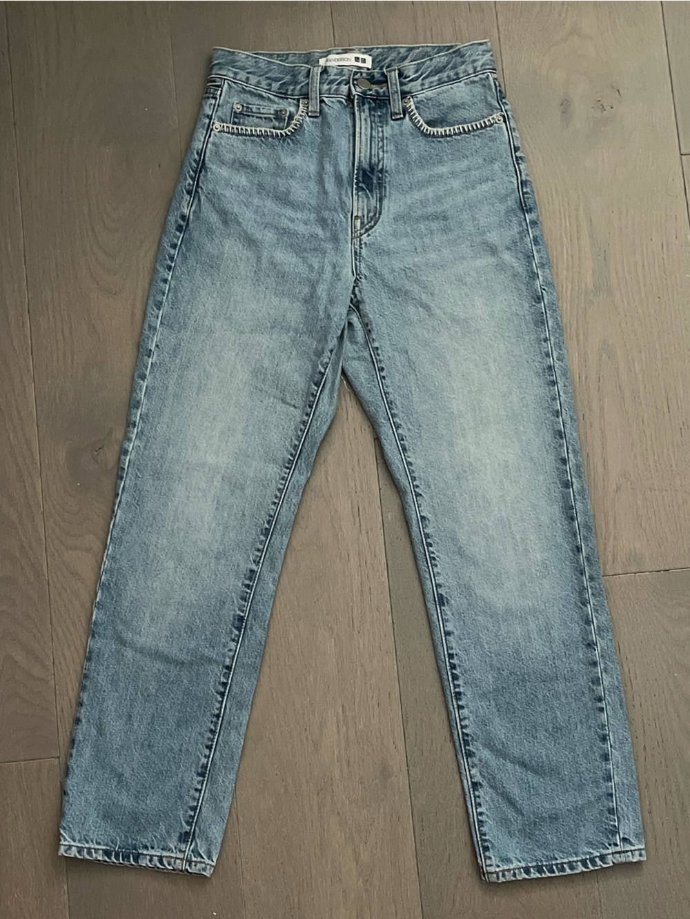 JW Anderson High Rise Straight-leg Women’s Jeans